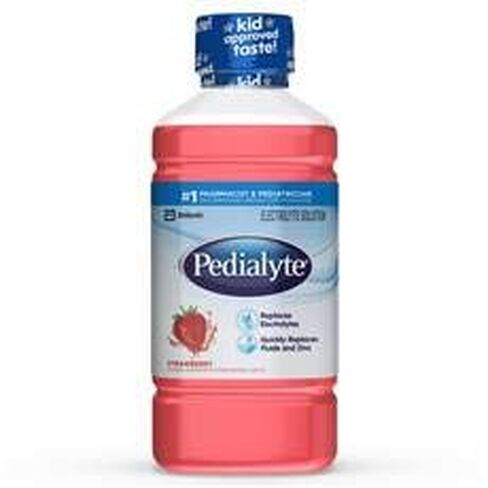 Pedialyte, Strawberry Flavored, 1 qt 1.8 Fl Oz. (33.8 oz) in Kuwait