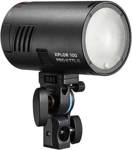 Flashpoint XPLOR 100 Pro II R2 TTL Pocket Flash (Black), with Round Head Accessory Kit in Kuwait