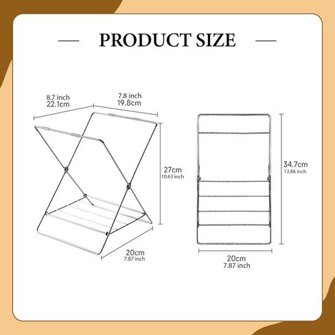 Trash Bag Holder Folding Sturdy Portable Stainless Steel Garbage Trash Bag Stand in Kuwait