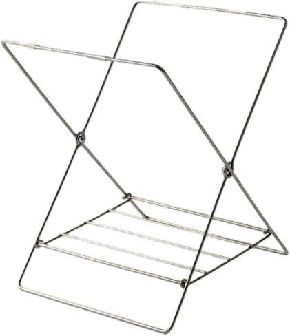 Trash Bag Holder Folding Sturdy Portable Stainless Steel Garbage Trash Bag Stand in Kuwait