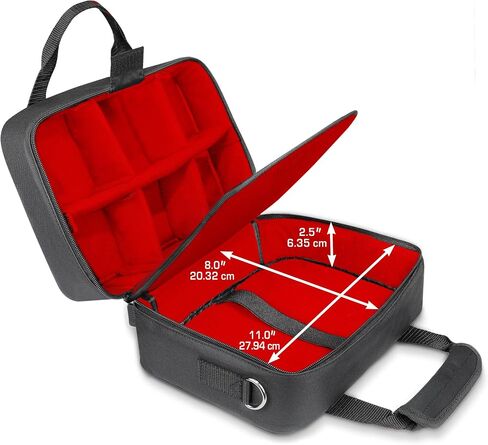 USA Gear Carrying Case Fits Dwarflab Dwarf Mini Smart Telescope, Dwarf 3 Smart, Mini Hydraulic Tripod & more Compact Telescopes - Shoulder Electronics Bags with Customizable Padded Interior in Kuwait