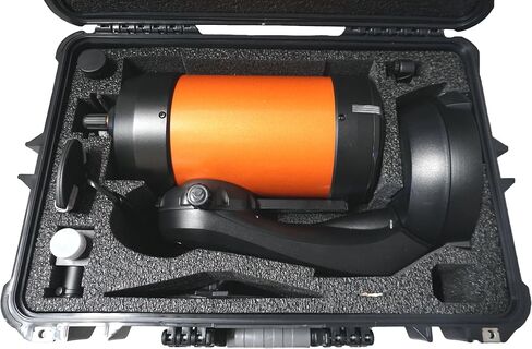 Case Club Case Fits Celestron NexStar 6SE Telescope, including Aperture, Mount, and Accessories. Hard-Shell, Waterproof, Travel Ready in Kuwait