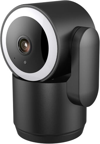 Luna 2K Indoor Camera for Home Security, Dual-Band WiFi 360° Pan-Tilt | Built-in Spotlight, Motion Detection & Human Auto Tracking, Siren, Pet/Dog/Baby Camera with Phone App in Kuwait