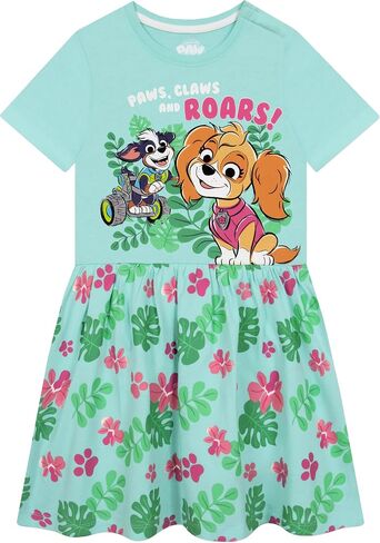 Paw Patrol Dress, Skye & Rex Girls’ Dresses with Built in Shorts in Kuwait