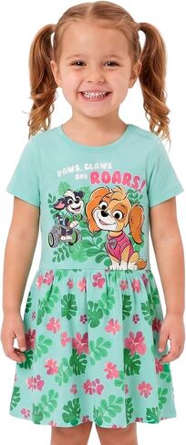 Paw Patrol Dress, Skye & Rex Girls’ Dresses with Built in Shorts in Kuwait
