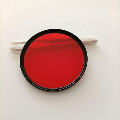 590nm Absorption Cut-Off Orange-red Optical Glass CB590 Infrared Transmission Filter(Ø67mm) in Kuwait