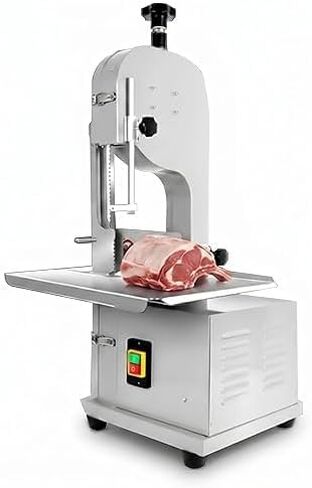 1000W Commercial Bone Saw Machine, Electric Meat Band Saw, Frozen Meat Bone Cutter with 9 Blades, for Butcher Shop, Restaurant, Home Kitchen in Kuwait