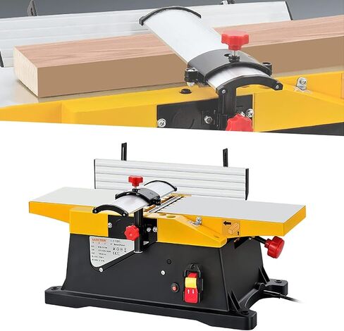 220V Bench Top Thickness Planer, 1800W 12000rpm Wood Planer Thickness Planer for Wood Cutting Carpentry and DIY in Kuwait