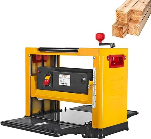 220V Bench Planer 13 Inch 2000W Wood Thickness Planer 8000rpm Wood Planer for Wood Cutting Carpentry and DIY in Kuwait