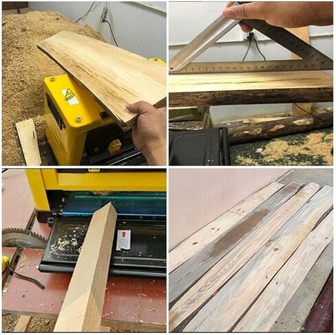 220V 13 Inch 2000W Wood Thickness Planer Bench Planer 8000rpm Wood Planer for Wood Cutting Carpentry and DIY in Kuwait