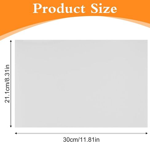 2 Packs Diffusion Gels Filter Sheet 11.81 x 8.31in Photography Video Film Light Diffuser for Led Flash Strobe Light Subtle Warm Color in Kuwait