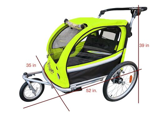 Stroller Cover for Booyah Double Child and Large Pet Stroller. Fits Clevr and Aosom too. in Kuwait