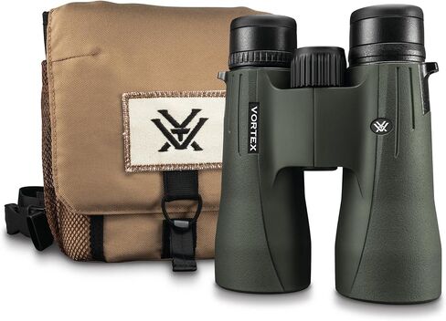 Vortex Viper HD Roof Prism Binoculars 12x50 | HD Optics, XR Lens Coatings, Tripod Adaptable, Locking Diopter, Included GlassPak - Unlimited, Unconditional Warranty in Kuwait