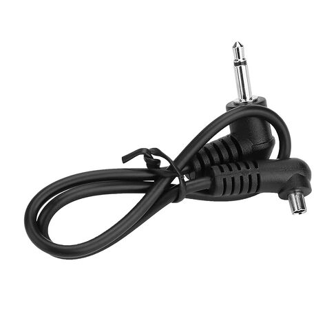 GOWENIC 3.5mm Flash Sync Cable with Screw Lock | Male PC Connector for Camera Flash Trigger and Studio Photography in Kuwait