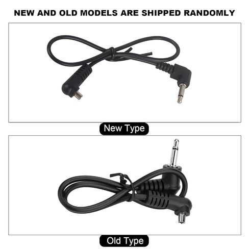 GOWENIC 3.5mm Flash Sync Cable with Screw Lock | Male PC Connector for Camera Flash Trigger and Studio Photography in Kuwait