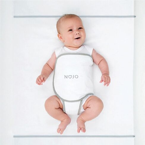 NoJo Safe Sleep Swaddle Blanket for Crib Safety for Newborns and Infants – Safe, Anti-Rollover Blanket, White in Kuwait
