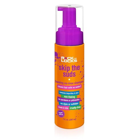 Piggy Paint Rock the Locks Foaming Rinse-free Shampoo for Kids - 7 fl. oz, Cleans Hair with No Water or Rinsing, No Parabens or Phthalates or Sulfates, Cruelty-free | Cleans Hair With No Water, Leaves Hair Soft & Fresh, Cruelty‑Free, No Parabens, Phthalat in Kuwait