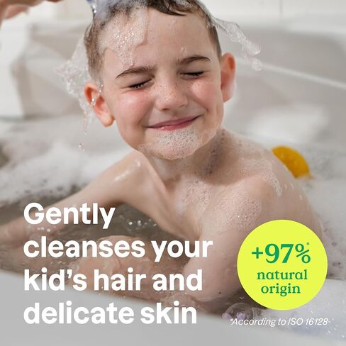 ATTITUDE Kids Shampoo, Body Wash & Conditioner Bundle, Set of 2, Blueberry, Vegan, Plant-Based, Dermatologically Tested in Kuwait