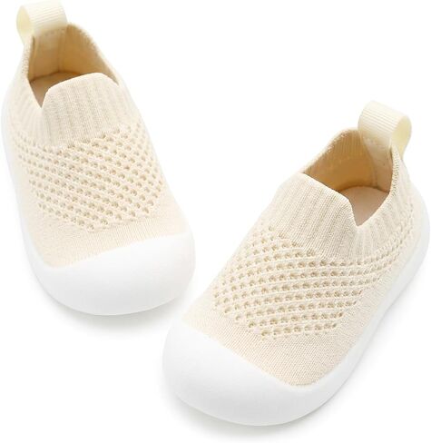 Baby Shoes 6-24 Months Infant Shoes Baby Walking Shoes Boys Girls | Baby Boy Shoes Soft Bottom Baby Shoes for Walking, Mesh Breathable Non-slip Soles, Infant Sneaker Boys Girls Lightweight in Kuwait