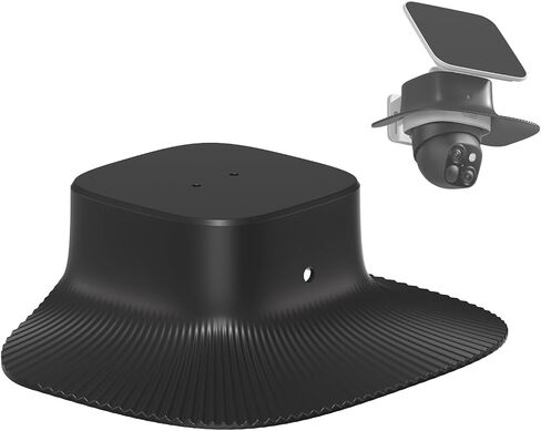 Eufy Rain Cover Sun & Rain Shield Cover Compatible with Eufy SoloCam S340, Anti-UV Heavy Duty ABS Weatherproof Protector Case for Solar Wireless Security Camera (Cover Only, No Camera) (Black) in Kuwait