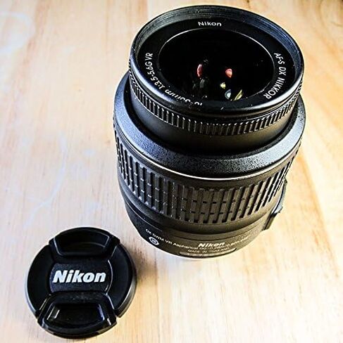 Nikon D3200 24.2 MP CMOS Digital SLR Camera with 18-55mm and 55-200mm VR DX Zoom Lenses Bundle in Kuwait