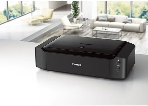 Canon PIXMA iP8720 Wireless Inkjet Photo Printer for Wide Format Photos, Art Prints, School Displays, Labels and Detailed Color Printing (8746B002) + Printer Cable + Cleaning Kit (12pc Bundle) in Kuwait