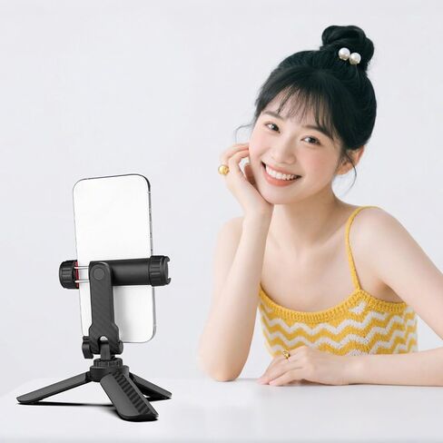 Generic Small Camera Tripod, Comfortable Grip Lightweight Compact Portable Table Tripod with 1/4 Inch Screw, Fit for Osmo 3 2 in Kuwait