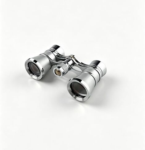 3X24 Opera Glasses with BK7 HD Optical Lens Vintage Compact Binoculars for Concerts, Theater, Horse Racing in Kuwait