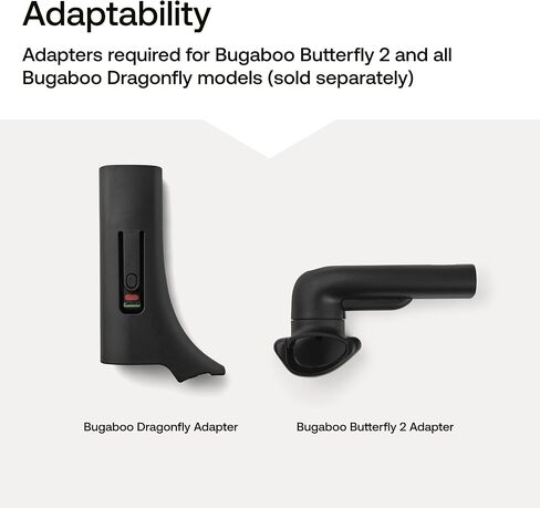 Bugaboo Butterfly 2 Tray and Adapter, Easy Attachment for Stroller and Snack Tray in Kuwait