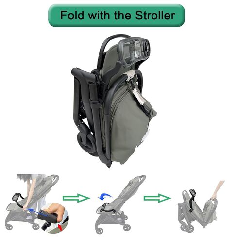 Stroller Snack Tray ONLY Compatible with Bugaboo Butterfly 2 Stroller - BPA-Free Tray - Folding with Stroller - Easy Access- Easy Clean (Not for Butterfly 1) in Kuwait