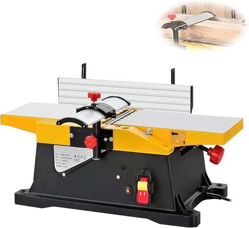 Benchtop Planer Thicknesser, Portable Electric Jointers, Speed: 12000r/min, Planing Depth: 0-3 Mm for Wood in Kuwait