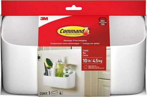 Command Large Organizing Caddy, Organize Damage-Free, Heavyweight Hanging up to 1lbs in Kuwait