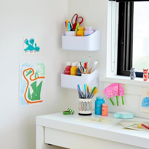 Command Large Organizing Caddy, Organize Damage-Free, Heavyweight Hanging up to 1lbs in Kuwait
