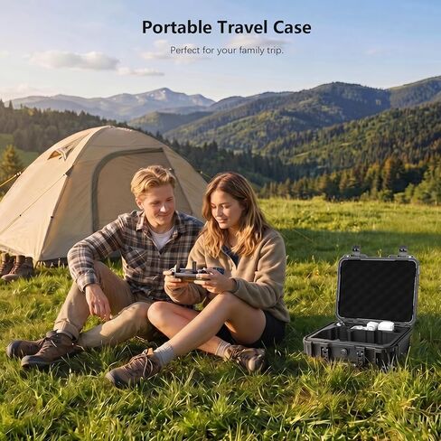 FPVtosky Waterproof Hard Case for Lito X1, Fly More Combo, Compatible with RC 2 Controller, Battery, Charger Hub and Other Accessories[CASE ONLY] in Kuwait