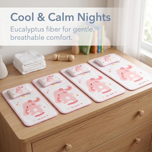 Mat, Ice Pad for Cribs, with Pillow, Repellent in Kuwait