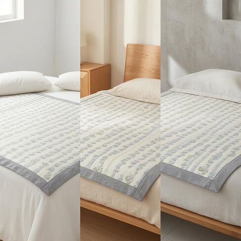 Children Cooling Bedding Ice Sleeping Mattress Washable Bed Mat Single Layer Breathable Surface Suitable for Dorm Rooms Kids Bedroom Family in Kuwait