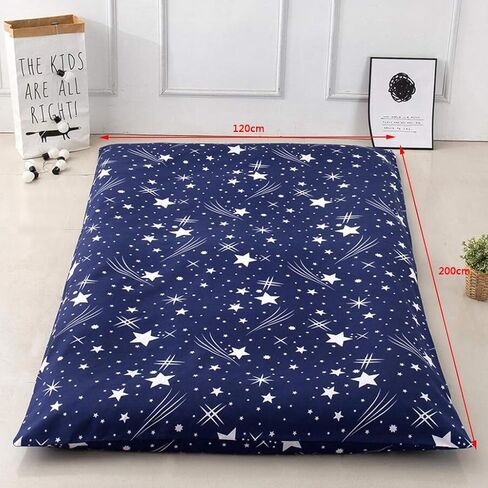 Polyester Floor Futon Mattress Mat Protectors, Stars, 120x200cm in Kuwait