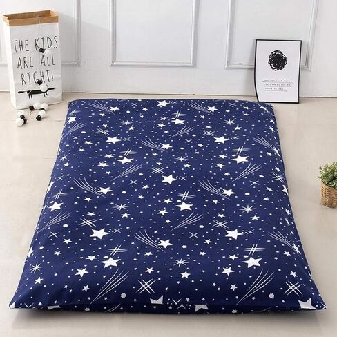 Polyester Floor Futon Mattress Mat Protectors, Stars, 120x200cm in Kuwait