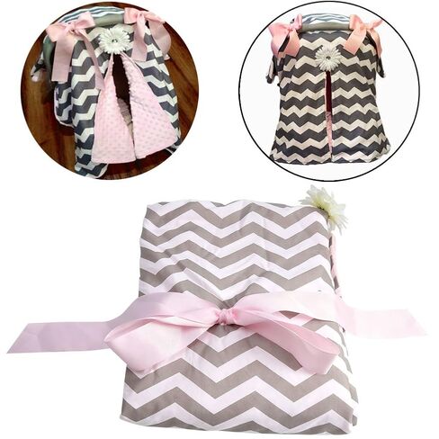 Newborn Car Seat Cover, 35.4 * 44.9inch Newborn Car Seat Cover, Cars Seats Canopy Suitable for Both Male and Female Newborns in Kuwait