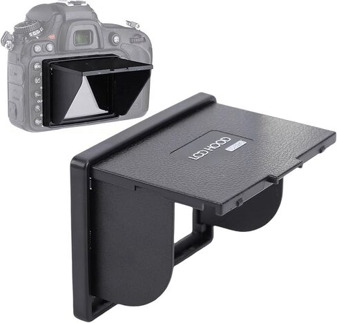 XUMIUZIY Camera LCD Sun Shade, 3.2in Professional Optical Viewfinder Hood with Magnetic Fast Release Structure in Kuwait