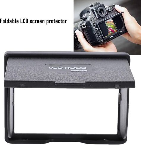 XUMIUZIY Camera LCD Sun Shade, 3.2in Professional Optical Viewfinder Hood with Magnetic Fast Release Structure in Kuwait