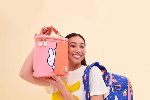 JuJuBe Miffy Flower Fields Insulated Lunch Bag for Women, Reusable Lunch Tote with Thermal Lunch Box Cooler for Work, Office, Travel & Picnic, Baby Bottle & Drink Carrier in Kuwait