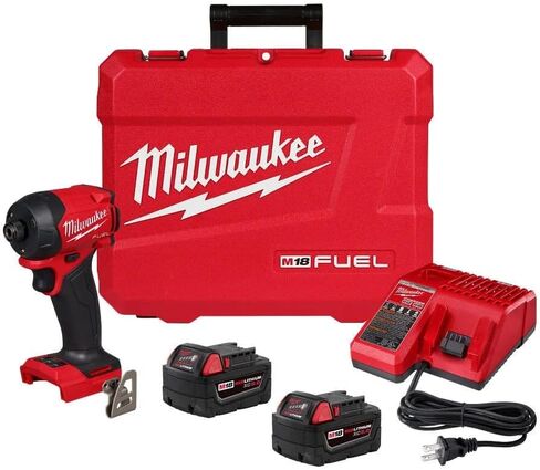 Milwaukee 2761-22 M18 FUEL SURGE 1/4" Hex Hydraulic Impact Driver 5.0Ah Kit in Kuwait