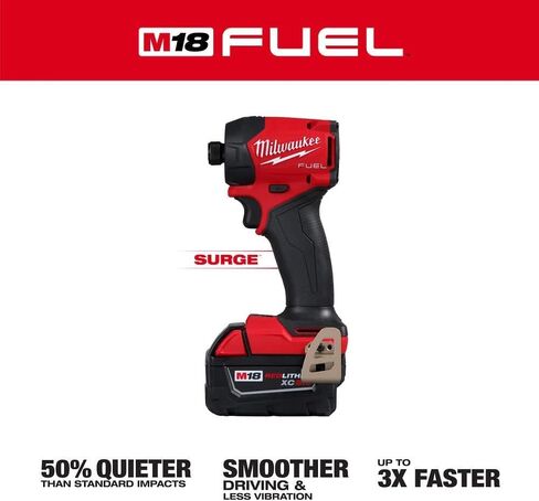 Milwaukee 2761-22 M18 FUEL SURGE 1/4" Hex Hydraulic Impact Driver 5.0Ah Kit in Kuwait