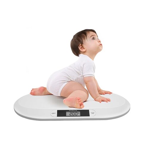 Digital Baby Scale, Infant Weighing Scale, Multi-Function Weighing Scale for Newborn Toddlers & Pets (Cats/Dogs) - Up to 44 Lbs, 0.4oz Accuracy LCD Display in Kuwait
