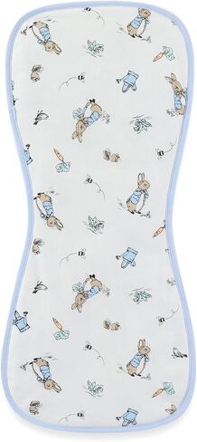 Peter Rabbit Burp Cloths 3 Pack Soft Absorbent 20" x 10" Leakproof Burping Rags for Newborn and Infants in Kuwait