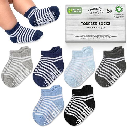 GOTS Organic Cotton Blend Ankle Toddler Socks 6M-12M-2t-3t-4t-5t Baby Gift in Kuwait