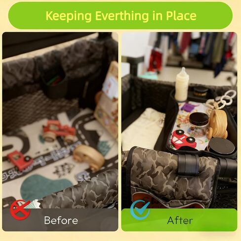 Stroller Snacks Tray for Wonderfold Wagon W2 with Anti-Spill Cup Holders & Mesh Pockets Wagon Accessories Universal for Wonderfold W2 luxe/Elite/Original Eat & Play Tray in Kuwait