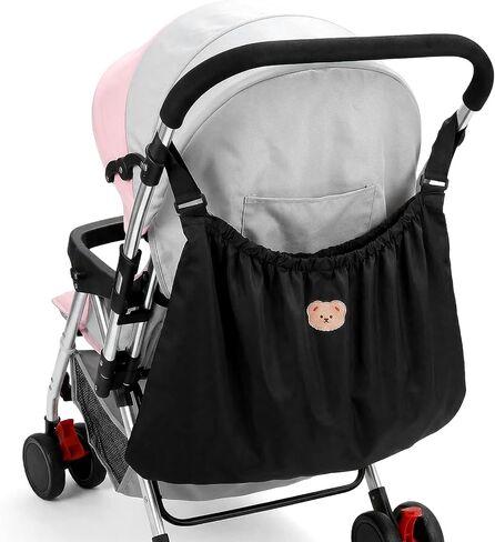 Large Capacity Stroller Organizer Bag, Universal Stroller Organizer, Adjustable Strollers Diaper Bag, for Storing Baby Formula, Bottles, and Other daily Necessities. in Kuwait