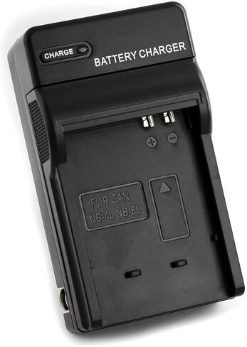 Norifon NB-4L Wall Charger for Canon PowerShot SD750 SD780 is | Compaitble with Canon PowerShot SD1000 SD1100 IS SD1400 IS A2200 A3100 IS, IXY Digital 60, IXUS 220 HS with Foldable Plug in Kuwait